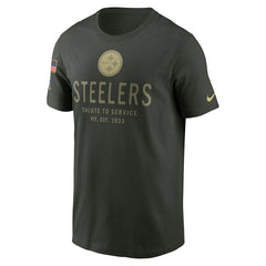 2025 Salute to Service Sideline Primary Edge Dri-FIT T-Shirt - Pittsburgh Steelers