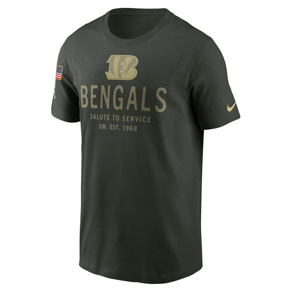 2025 Salute to Service Sideline Primary Edge Dri-FIT T-Shirt - Cincinnati Bengals
