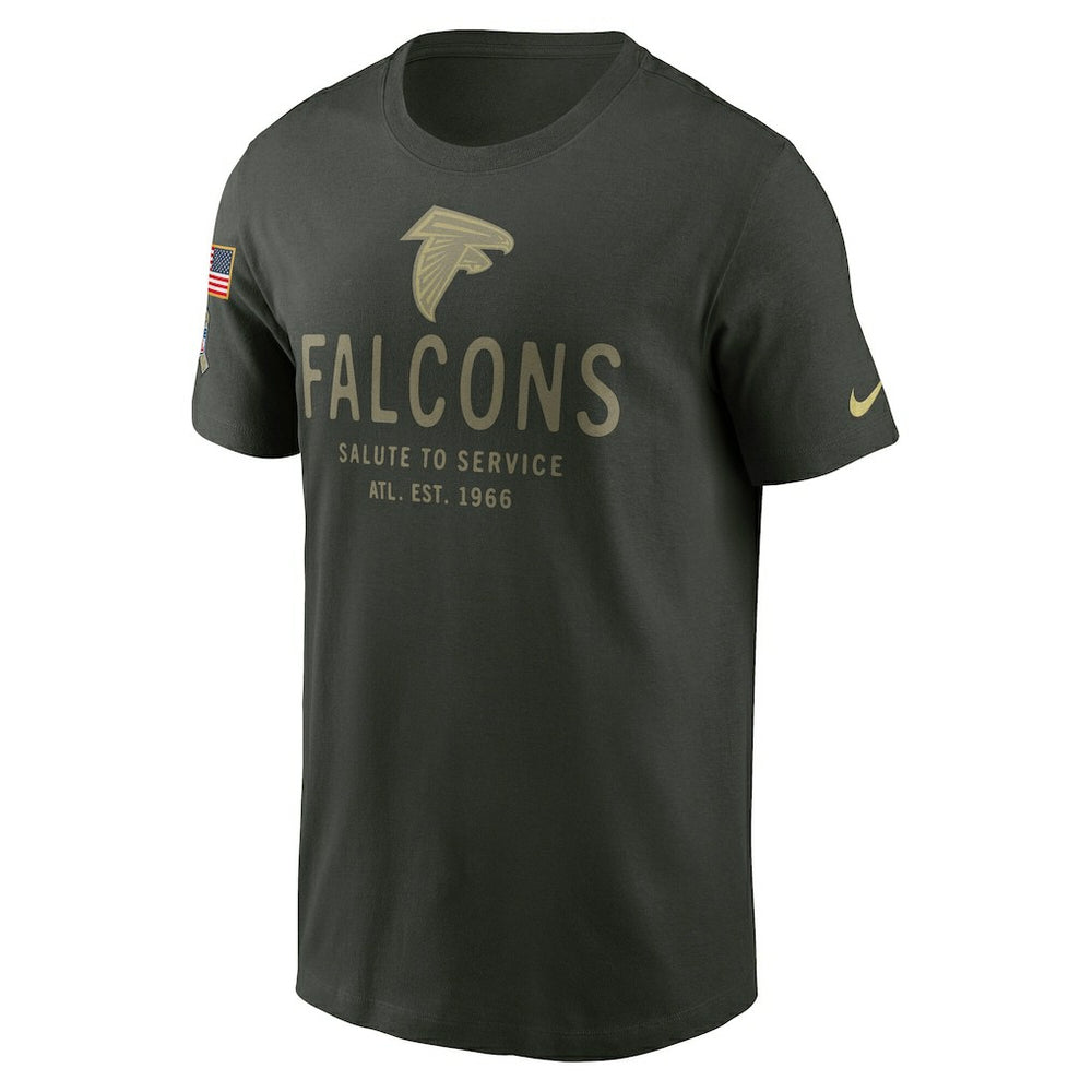 2025 Salute to Service Sideline Primary Edge Dri-FIT T-Shirt - Atlanta Falcons