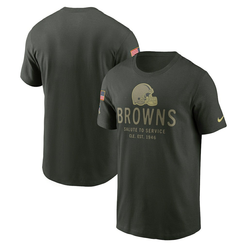 2025 Salute to Service Sideline Primary Edge Dri-FIT T-Shirt - Cleveland Browns
