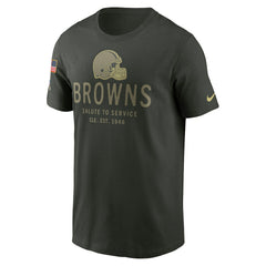 2025 Salute to Service Sideline Primary Edge Dri-FIT T-Shirt - Cleveland Browns