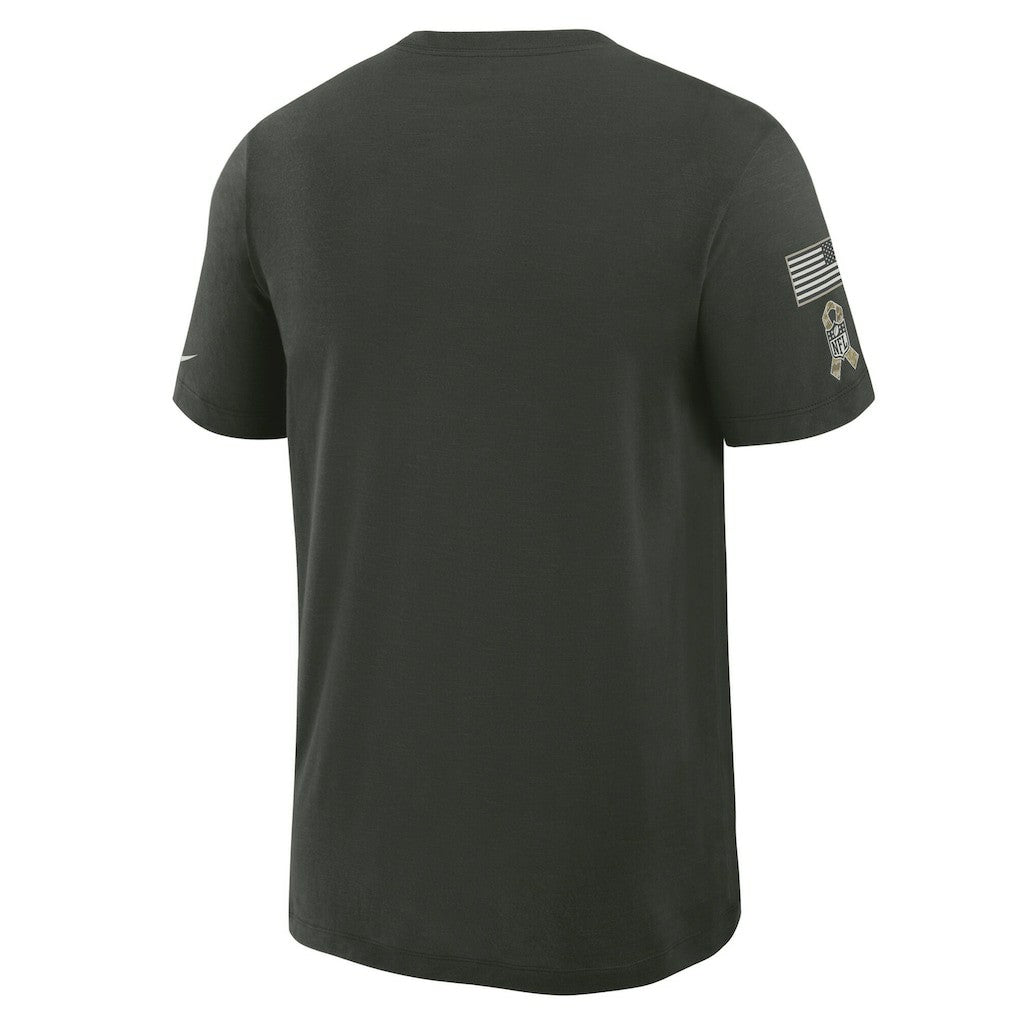 2025 Salute to Service Sideline Slub Dri-FIT T-Shirt - New Orleans Saints