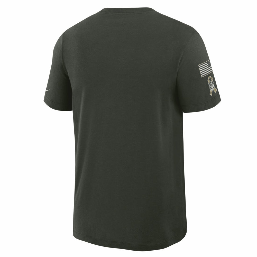 2025 Salute to Service Sideline Slub Dri-FIT T-Shirt - Detroit Lions