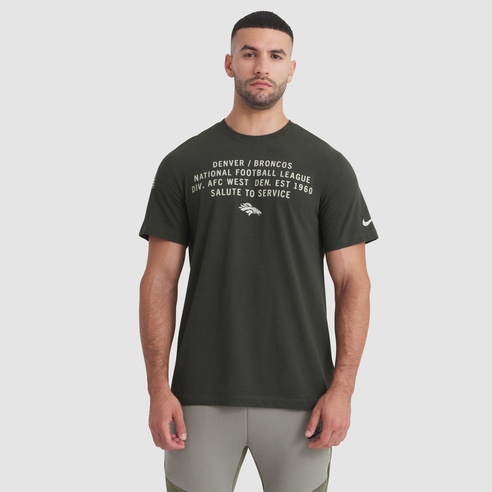 2025 Salute to Service Sideline Slub Dri-FIT T-Shirt - Denver Broncos