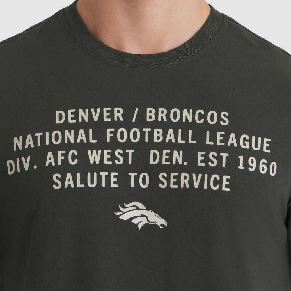 2025 Salute to Service Sideline Slub Dri-FIT T-Shirt - Denver Broncos