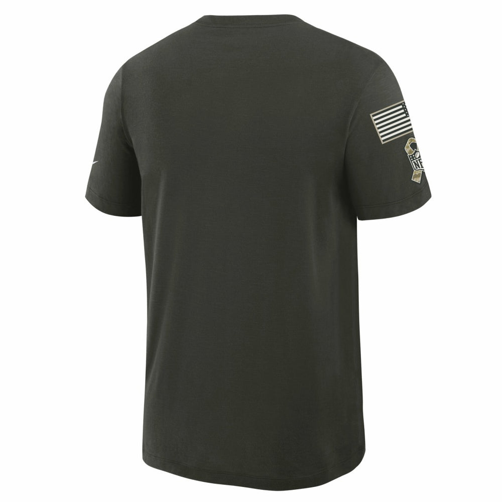 2025 Salute to Service Sideline Slub Dri-FIT T-Shirt - Green Bay Packers