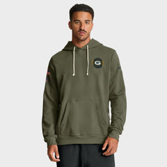 2025 Salute to Service Sideline Standard Issue Dri-FIT Hoodie - Green Bay Packers