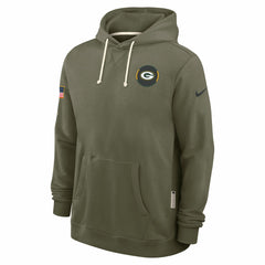 2025 Salute to Service Sideline Standard Issue Dri-FIT Hoodie - Green Bay Packers