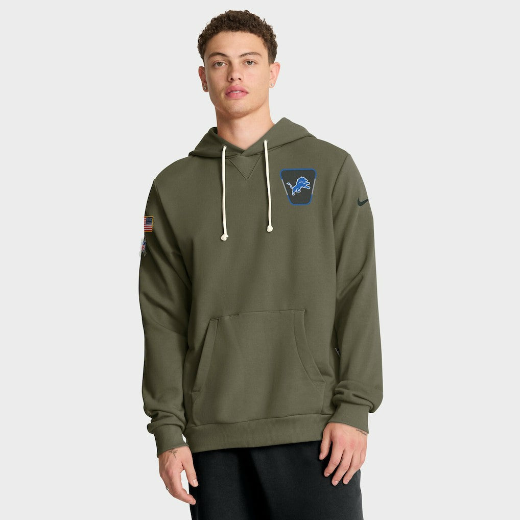 2025 Salute to Service Sideline Standard Issue Dri-FIT Hoodie - Detroit Lions