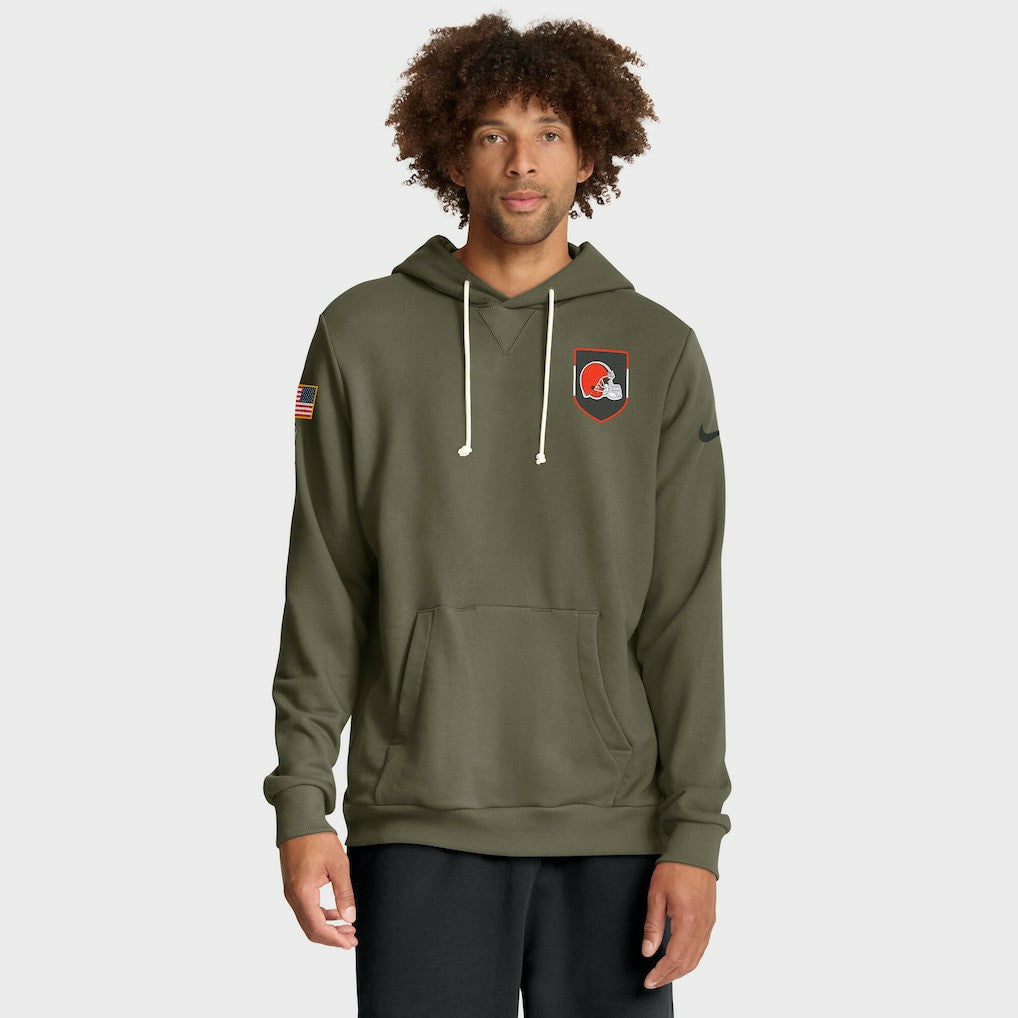 2025 Salute to Service Sideline Standard Issue Dri-FIT Hoodie - Cleveland Browns