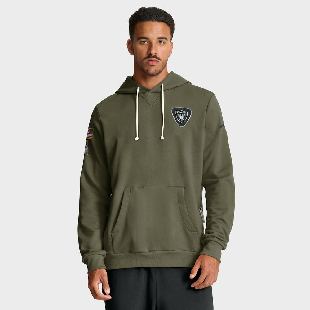 2025 Salute to Service Sideline Standard Issue Dri-FIT Hoodie - Las Vegas Raiders