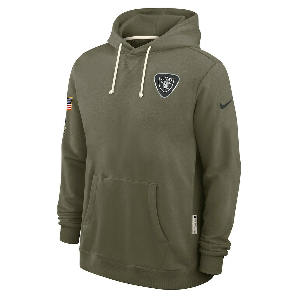 2025 Salute to Service Sideline Standard Issue Dri-FIT Hoodie - Las Vegas Raiders