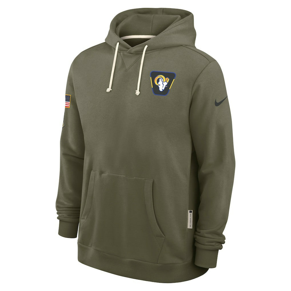 2025 Salute to Service Sideline Standard Issue Dri-FIT Hoodie - Los Angeles Rams