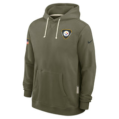 2025 Salute to Service Sideline Standard Issue Dri-FIT Hoodie - Pittsburgh Steelers