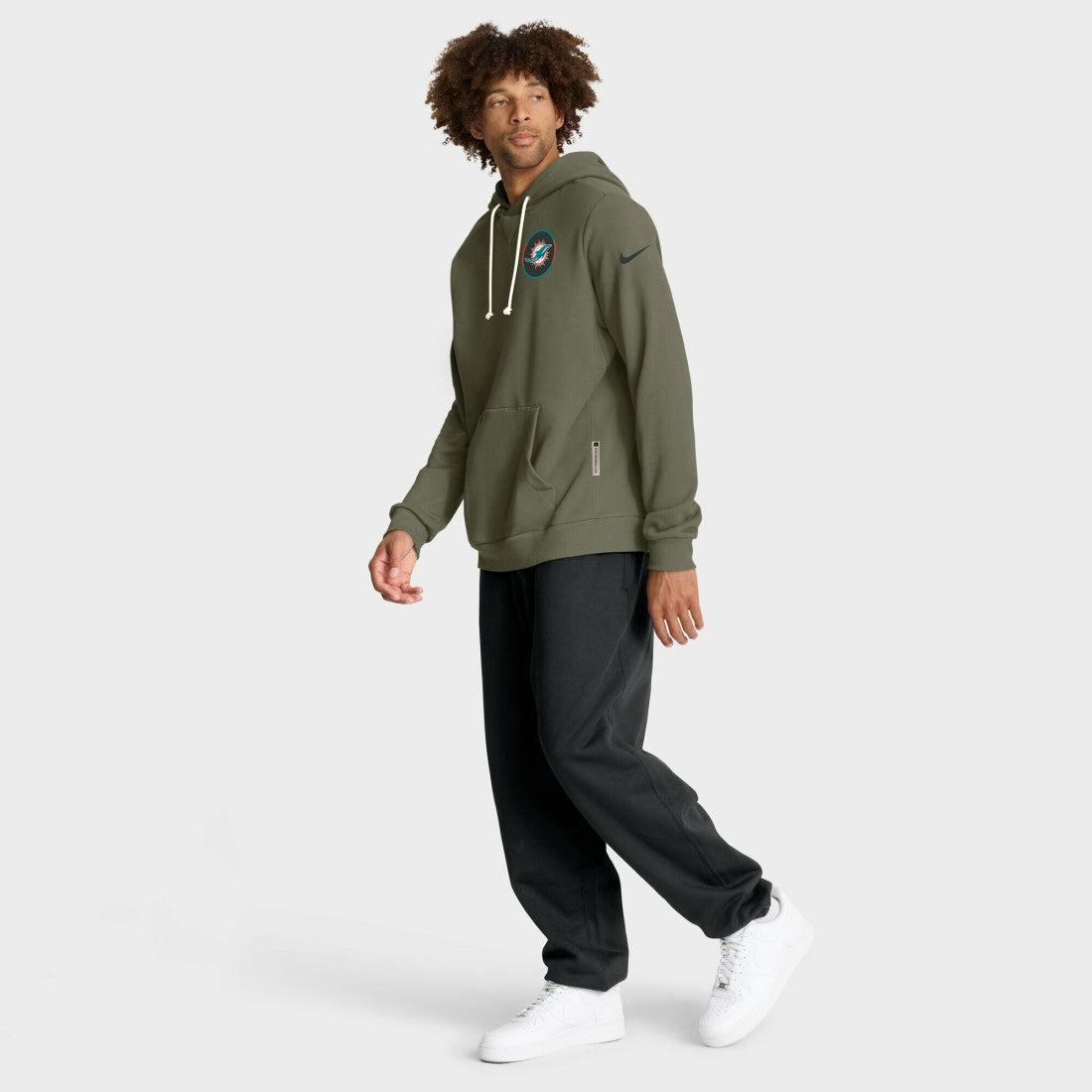 2025 Salute to Service Sideline Standard Issue Dri-FIT Hoodie - Miami Dolphins