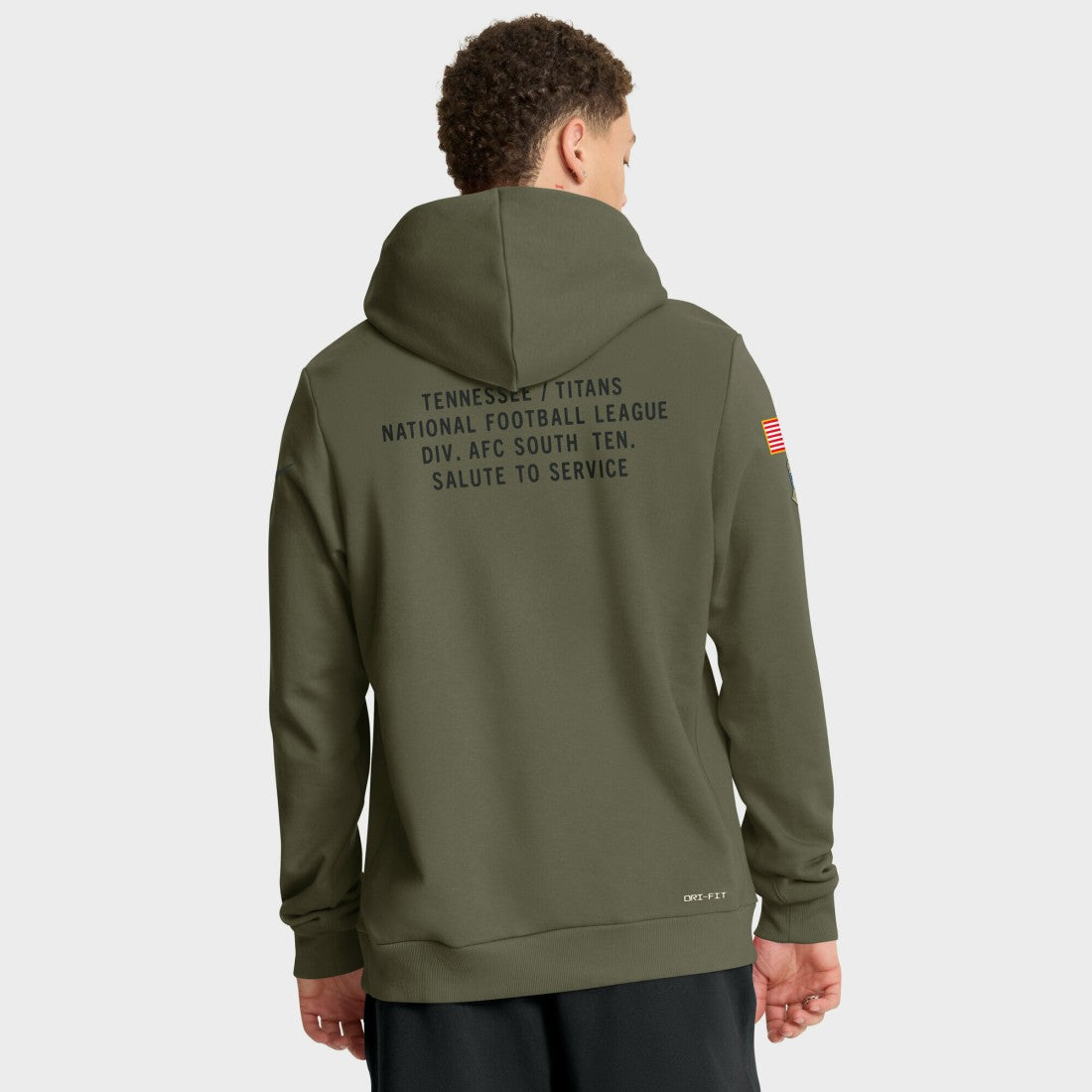 2025 Salute to Service Sideline Standard Issue Dri-FIT Hoodie - Tennessee Titans