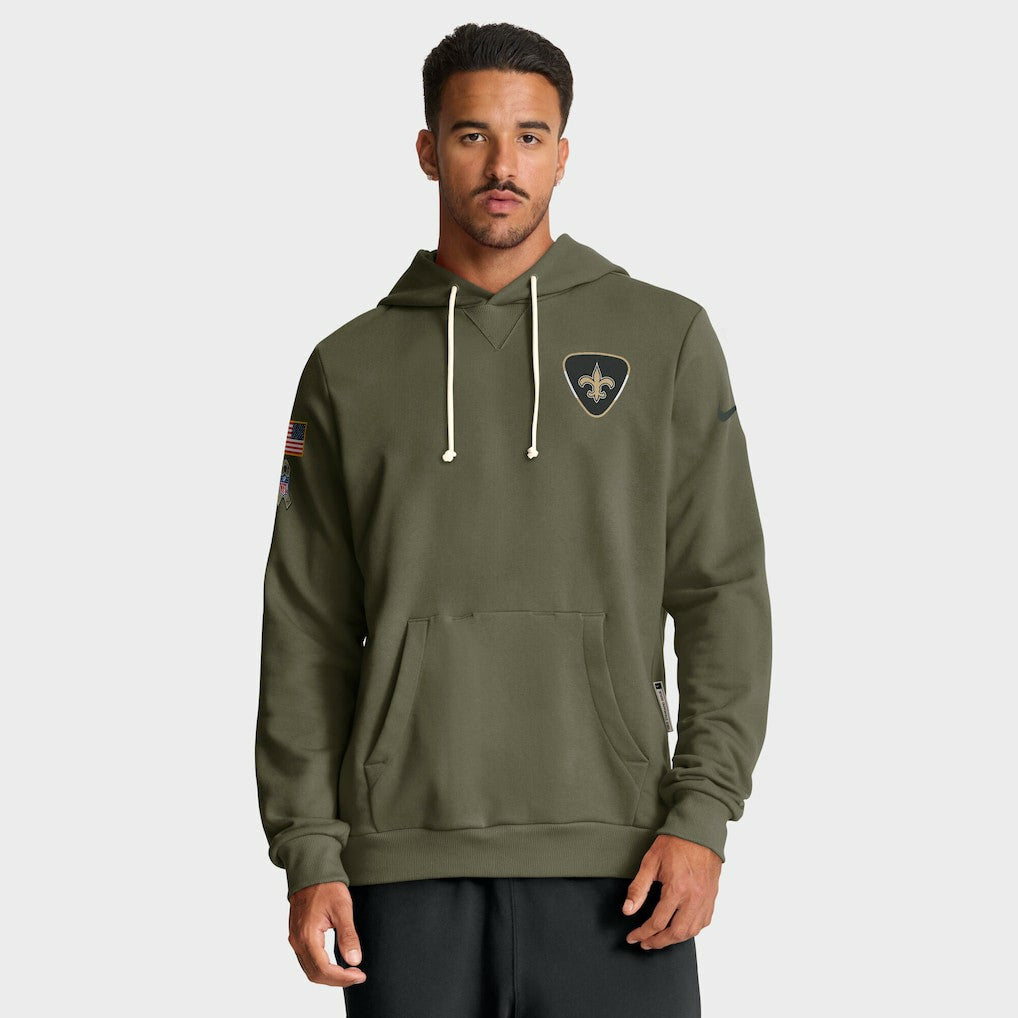 2025 Salute to Service Sideline Standard Issue Dri-FIT Hoodie - New Orleans Saints