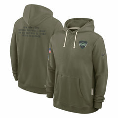 2025 Salute to Service Sideline Standard Issue Dri-FIT Hoodie - New York Jets