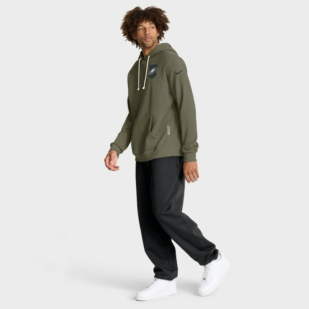 Big & Tall 2025 Salute to Service Sideline Dominant Force Dri-FIT Hoodie - Philadelphia Eagles