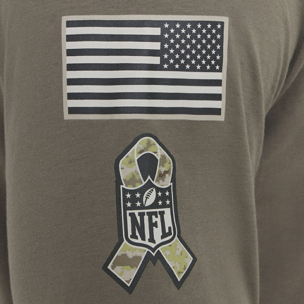 2025 Salute to Service Sideline Long Sleeve T-Shirt - Miami Dolphins