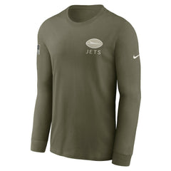 2025 Salute to Service Sideline Long Sleeve T-Shirt - New York Jets