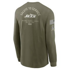 2025 Salute to Service Sideline Long Sleeve T-Shirt - New York Jets