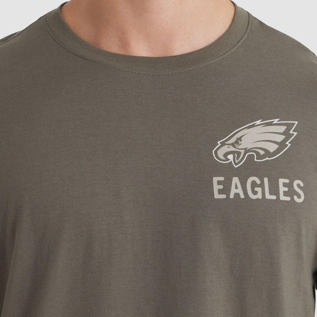 2025 Salute to Service Sideline Long Sleeve T-Shirt - Philadelphia Eagles