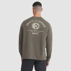 2025 Salute to Service Sideline Long Sleeve T-Shirt - Pittsburgh Steelers