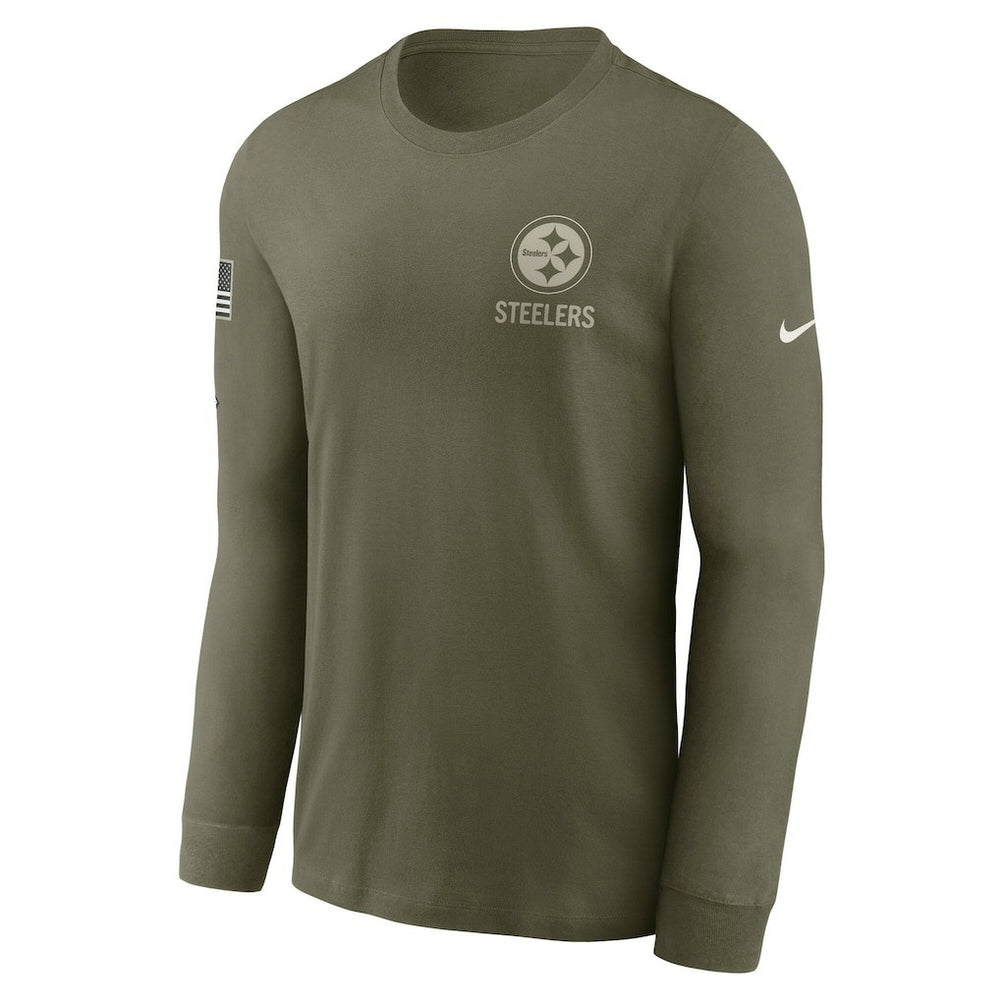 2025 Salute to Service Sideline Long Sleeve T-Shirt - Pittsburgh Steelers
