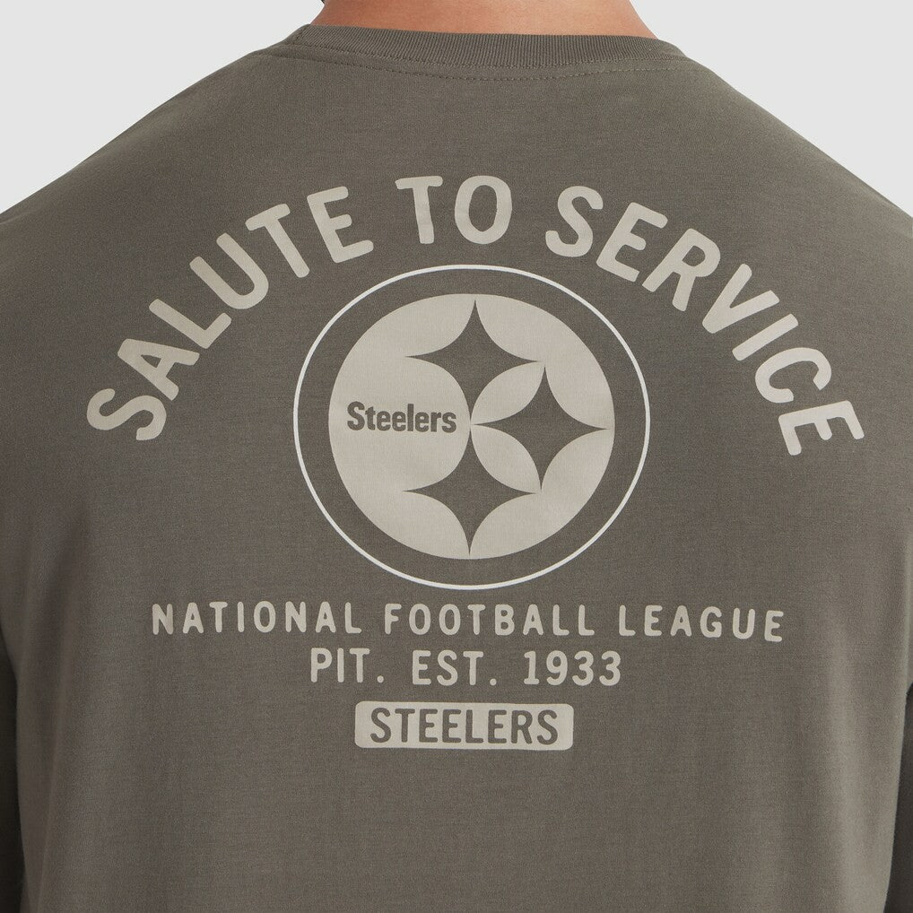 2025 Salute to Service Sideline Long Sleeve T-Shirt - Pittsburgh Steelers