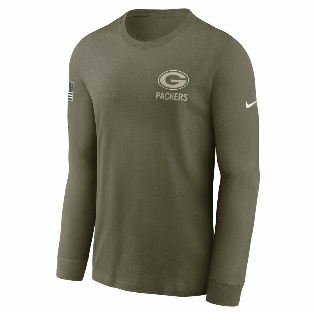 2025 Salute to Service Sideline Long Sleeve T-Shirt - Green Bay Packers