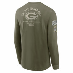 2025 Salute to Service Sideline Long Sleeve T-Shirt - Green Bay Packers