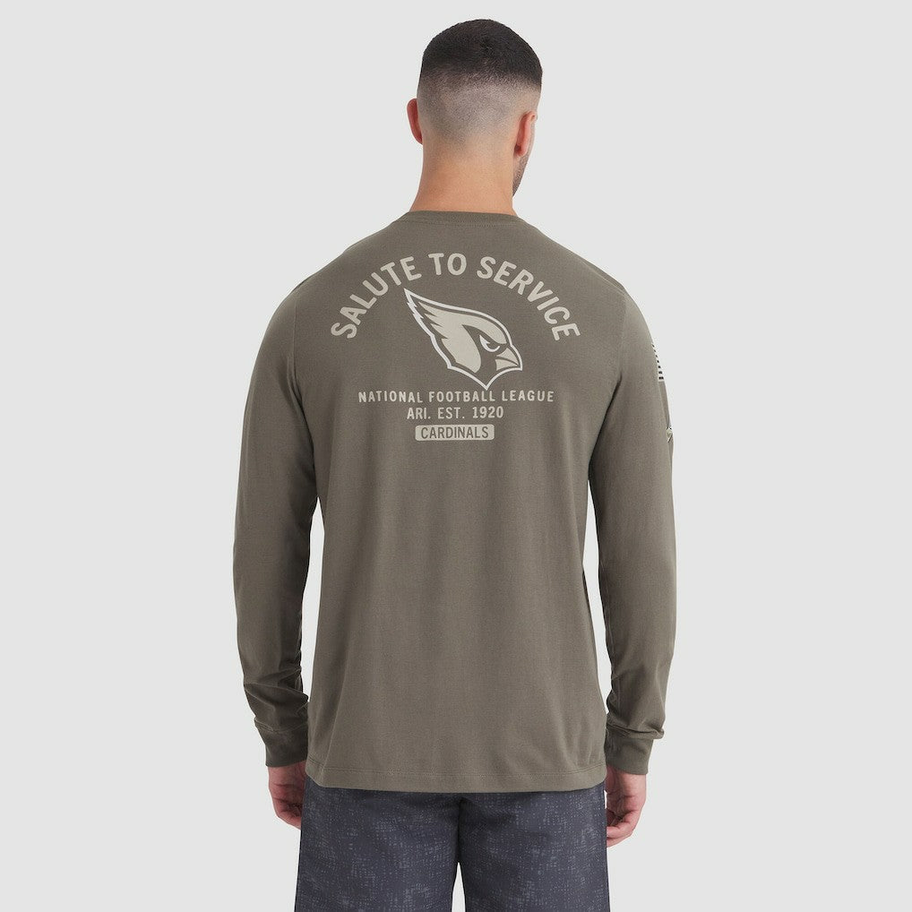 2025 Salute to Service Sideline Long Sleeve T-Shirt - Arizona Cardinals