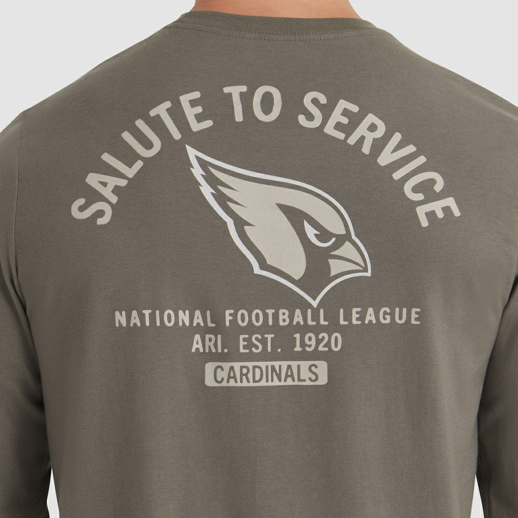 2025 Salute to Service Sideline Long Sleeve T-Shirt - Arizona Cardinals