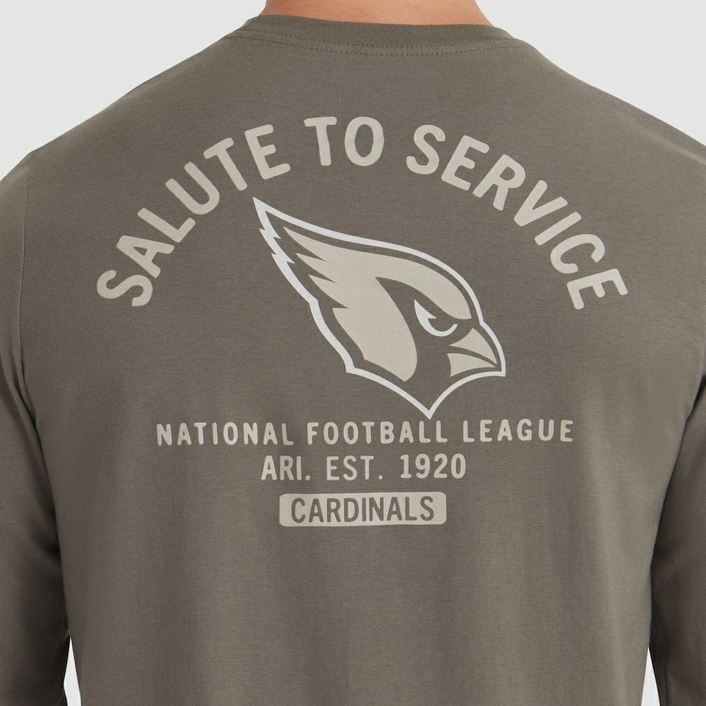 2025 Salute to Service Sideline Long Sleeve T-Shirt - Arizona Cardinals