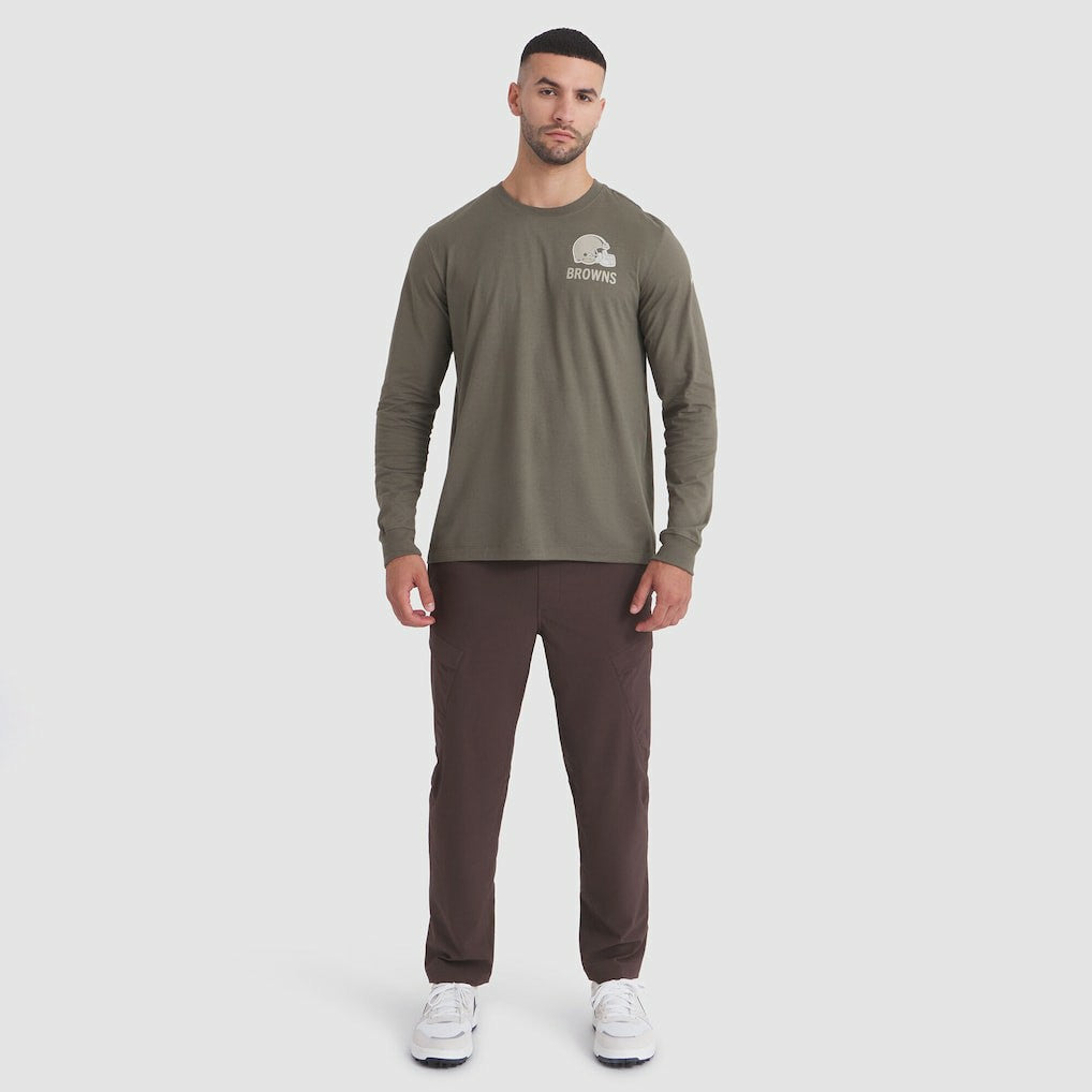 2025 Salute to Service Sideline Long Sleeve T-Shirt - Cleveland Browns
