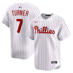 MLB Trea Turner Philadelphia Phillies Nike Home Limited Player Jersey
