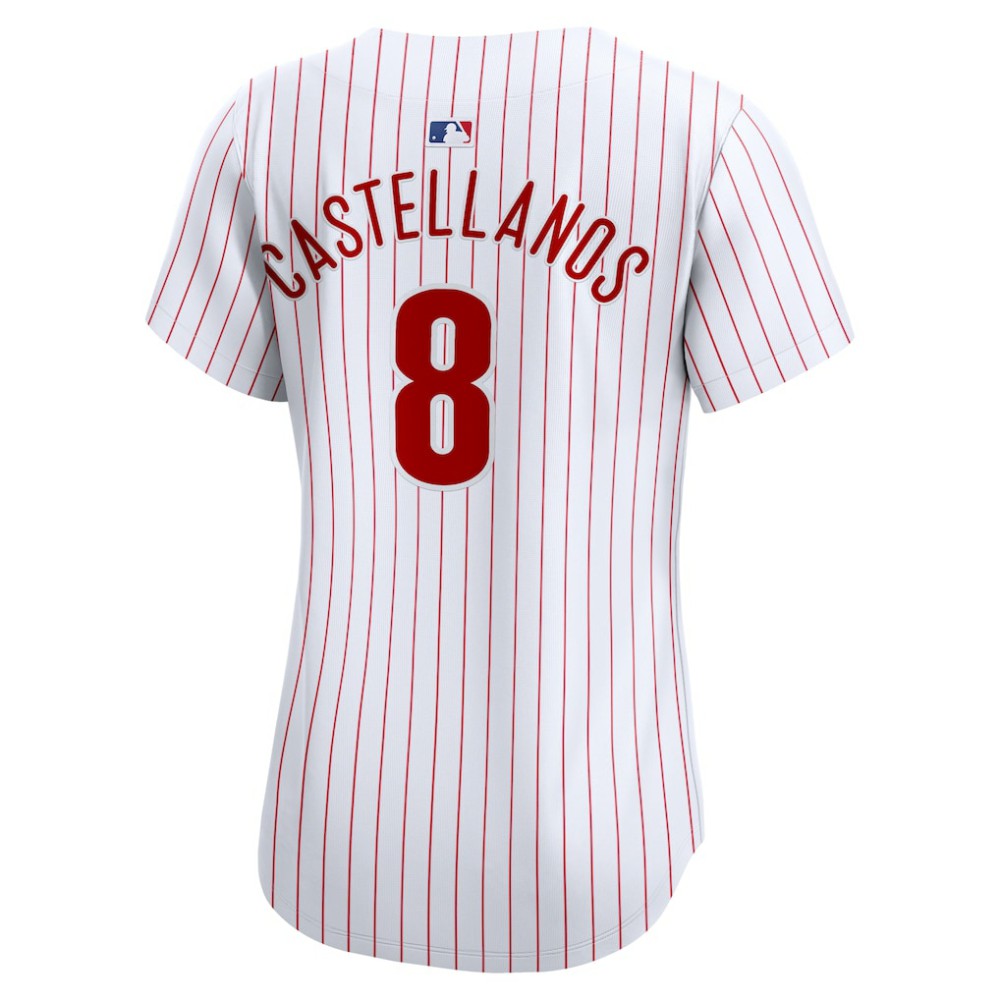 MLB Nick Castellanos Philadelphia Phillies Nike Women's Home Limited Player Jersey