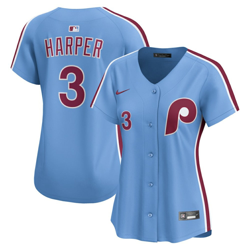 MLB Bryce Harper Philadelphia Phillies Nike Women's Alternate Limited Player Jersey
