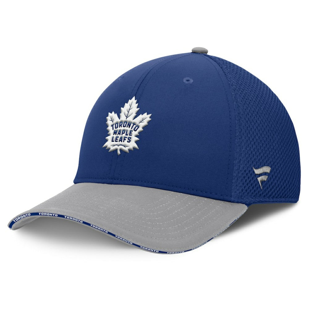 NHL Blue Toronto Maple Leafs Fanatics Fundamentals Span Flex Hat