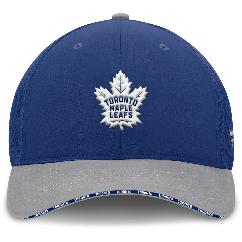 NHL Blue Toronto Maple Leafs Fanatics Fundamentals Span Flex Hat