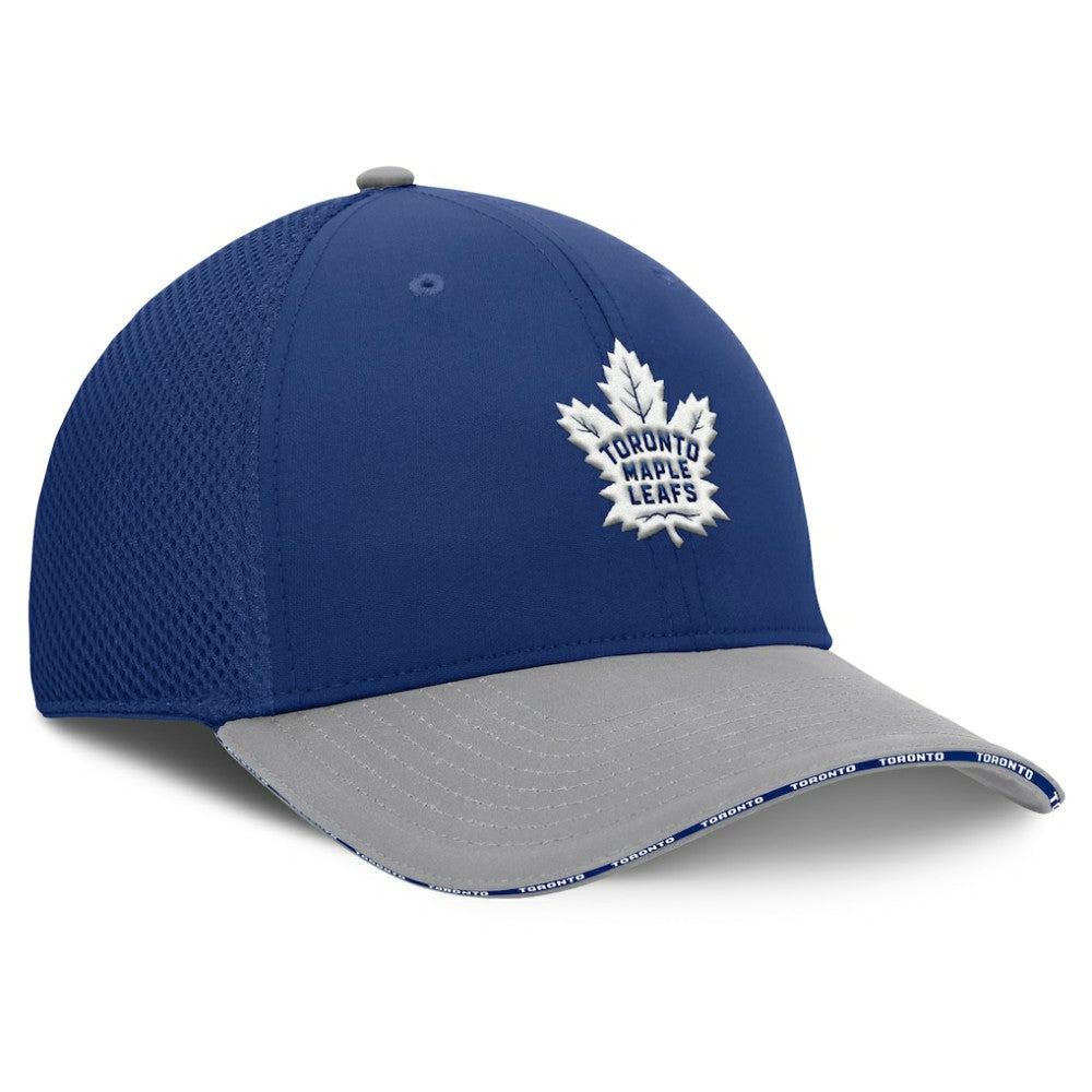 NHL Blue Toronto Maple Leafs Fanatics Fundamentals Span Flex Hat
