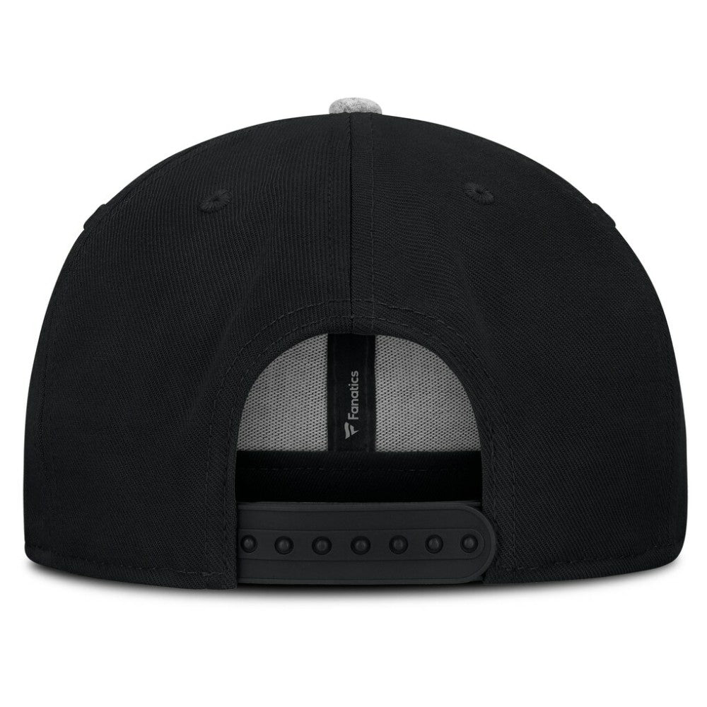 NHL Black Philadelphia Flyers Fanatics Fundamentals Loden Snapback Hat