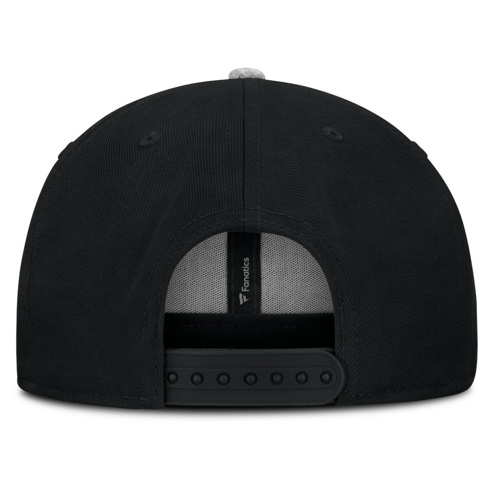 NHL Black Los Angeles Kings Fanatics Fundamentals Loden Snapback Hat