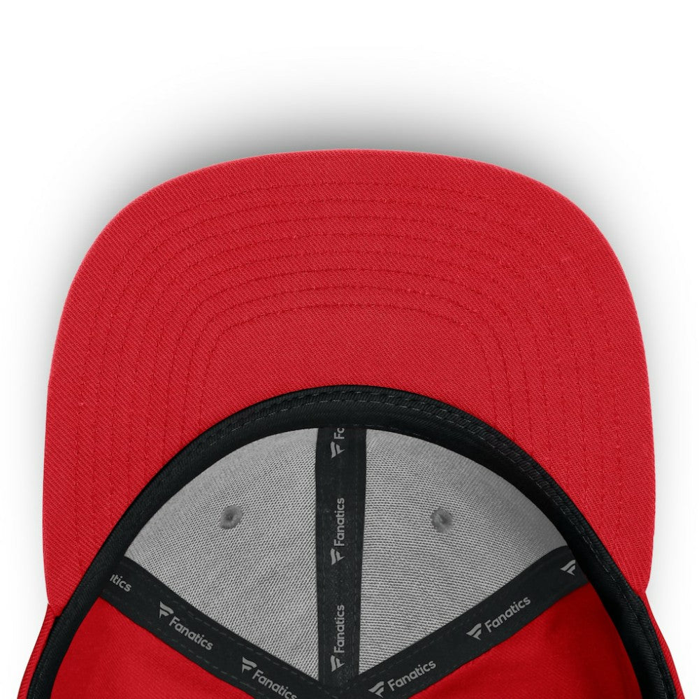 NHL Red Chicago Blackhawks Fanatics Fundamentals Loden Snapback Hat