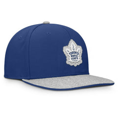 NHL Blue Toronto Maple Leafs Fanatics Fundamentals Loden Snapback Hat