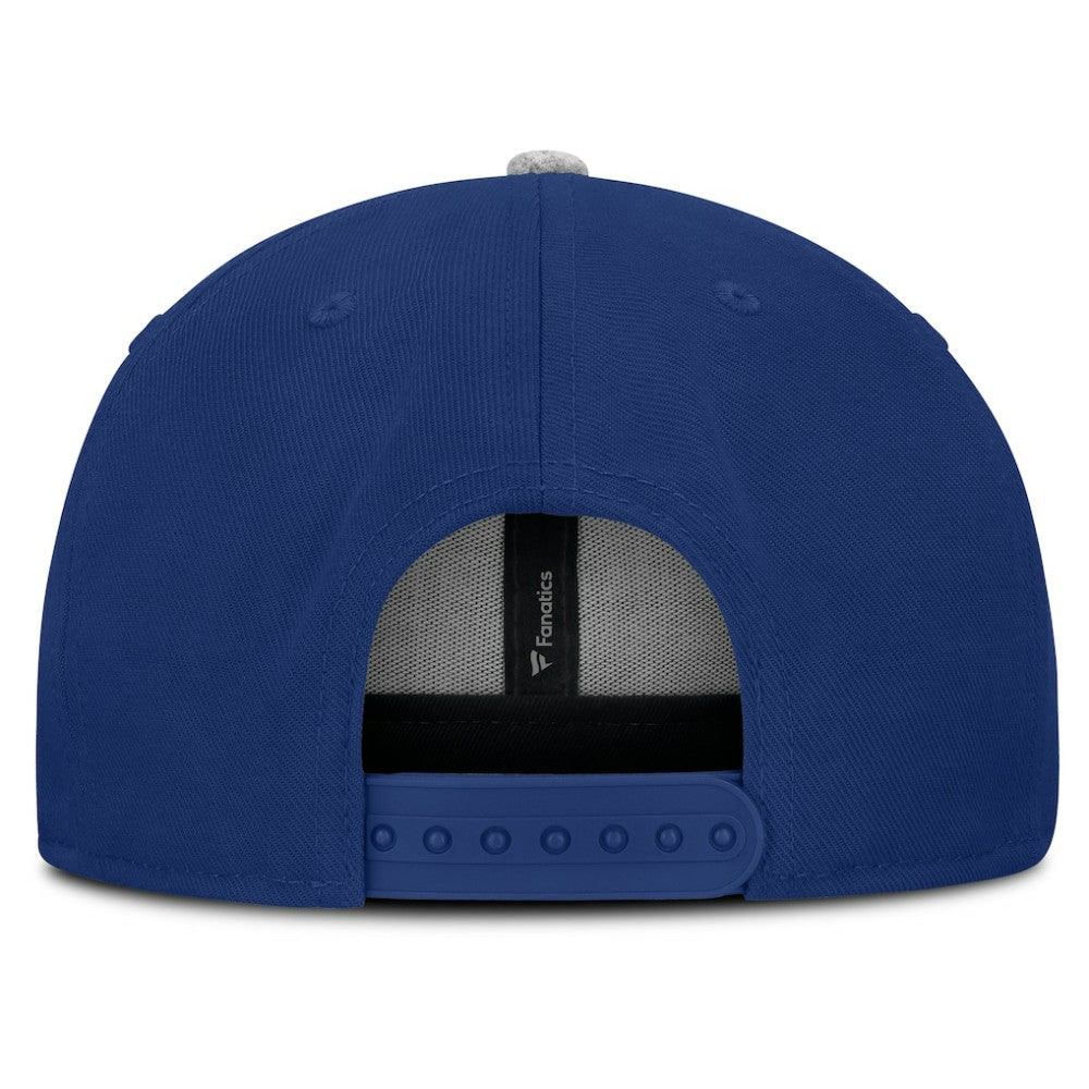 NHL Blue Toronto Maple Leafs Fanatics Fundamentals Loden Snapback Hat