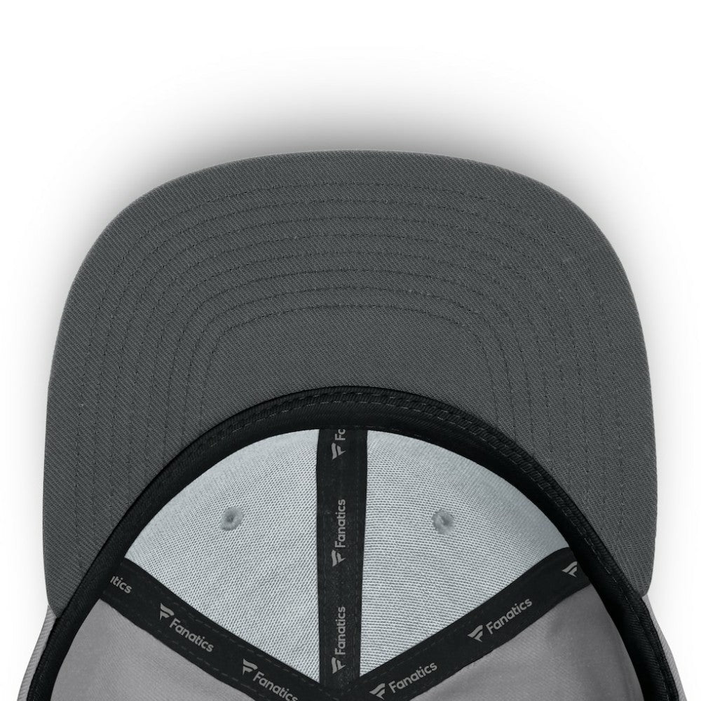 NHL Gray Vegas Golden Knights Fanatics Fundamentals Duo Split Logo Snapback Hat