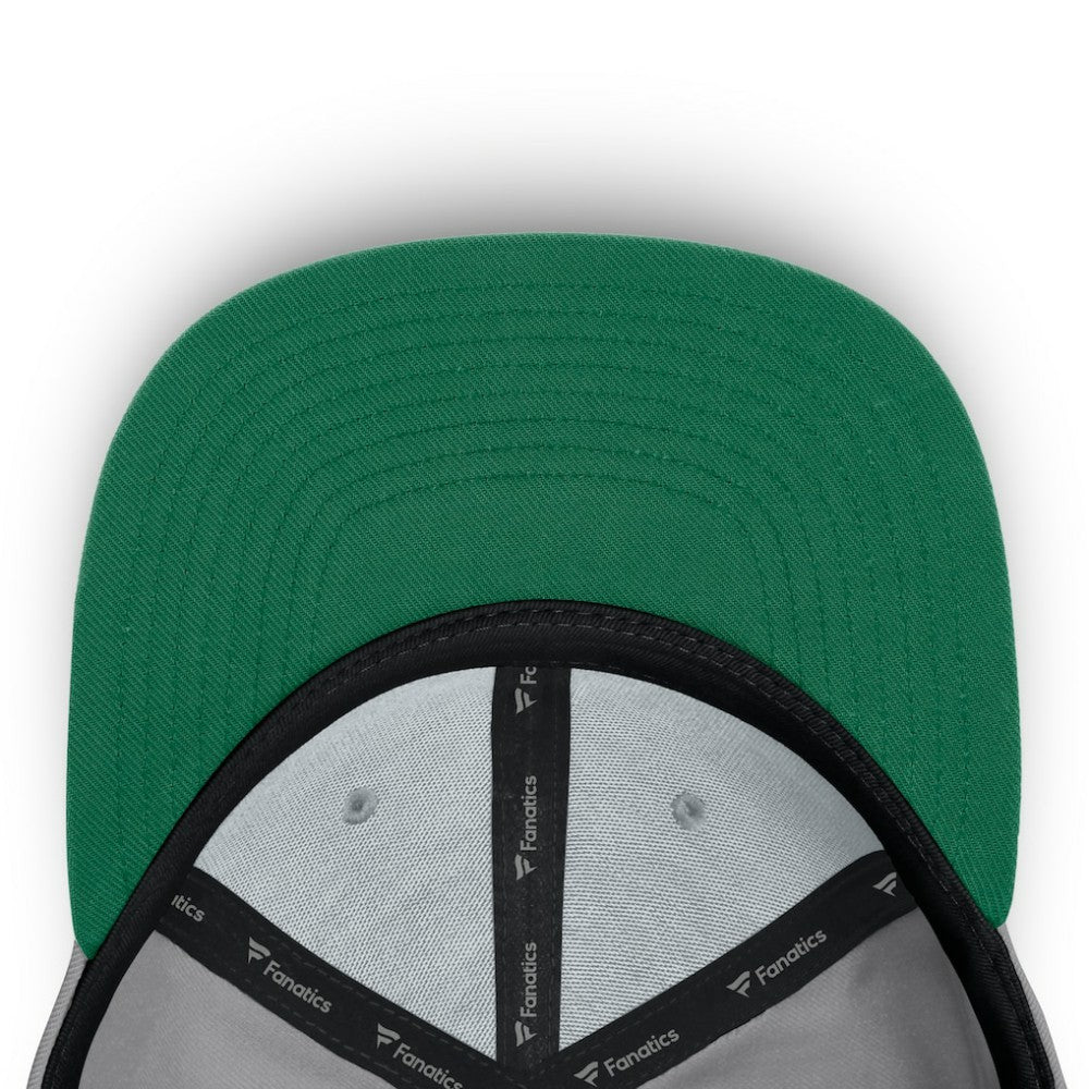 NHL Gray Dallas Stars Fanatics Fundamentals Duo Split Logo Snapback Hat