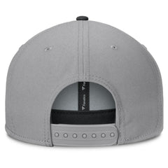 NHL Gray Los Angeles Kings Fanatics Fundamentals Duo Split Logo Snapback Hat